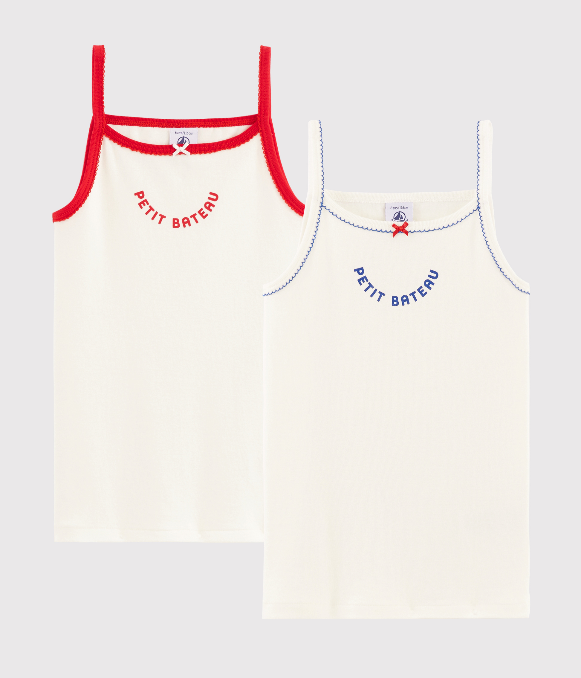 Girls' Made in France Strappy Tops - 2-Piece Set variante 1