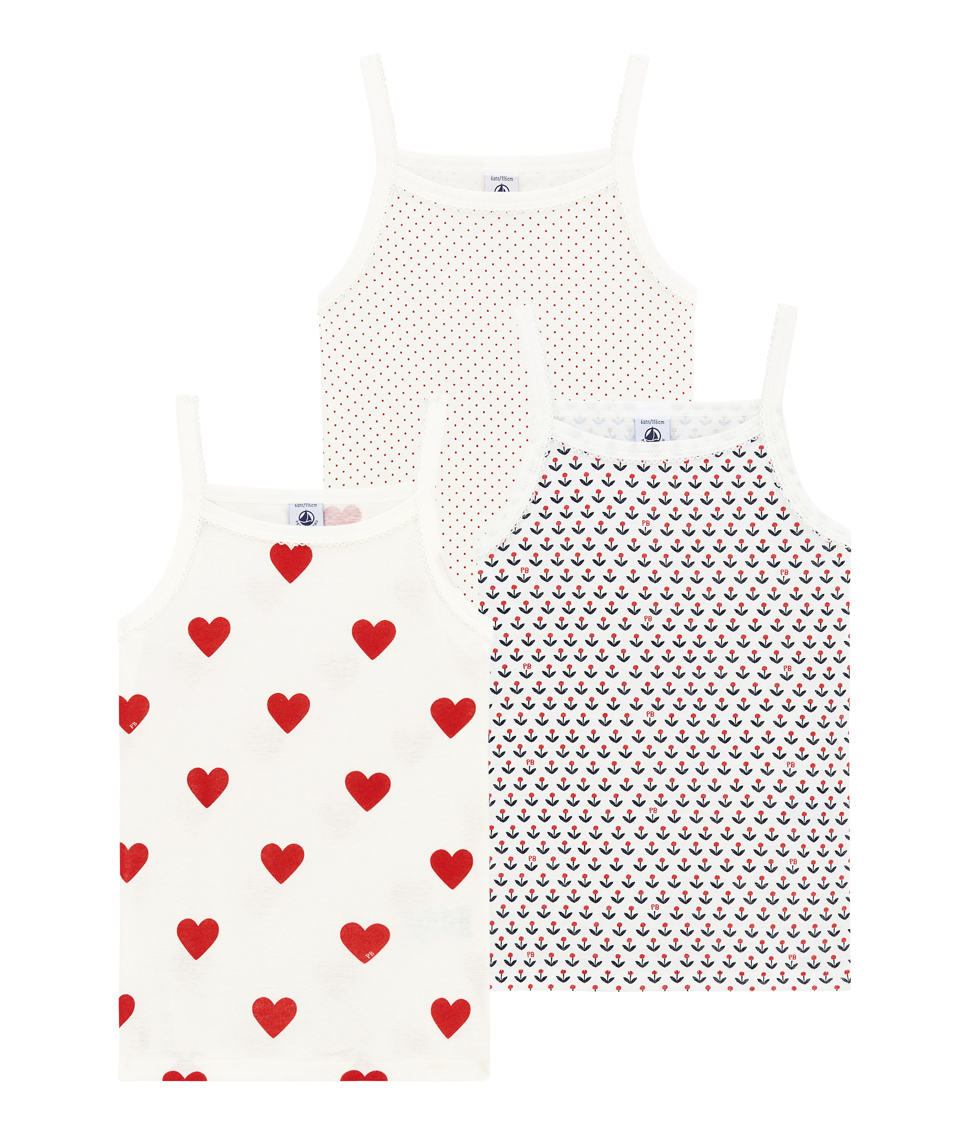 Petit Bateau Girls Vest