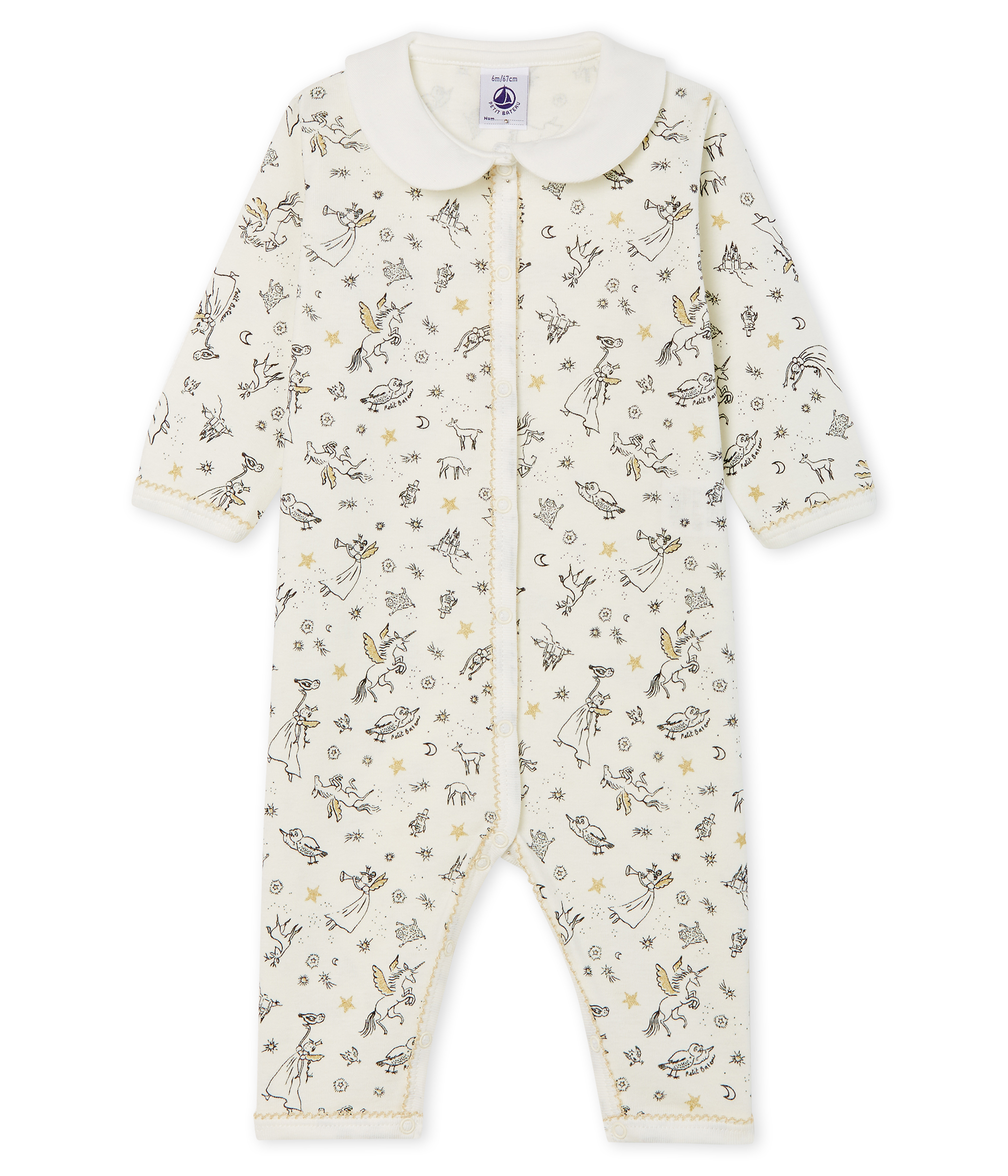 girls footless sleepsuits