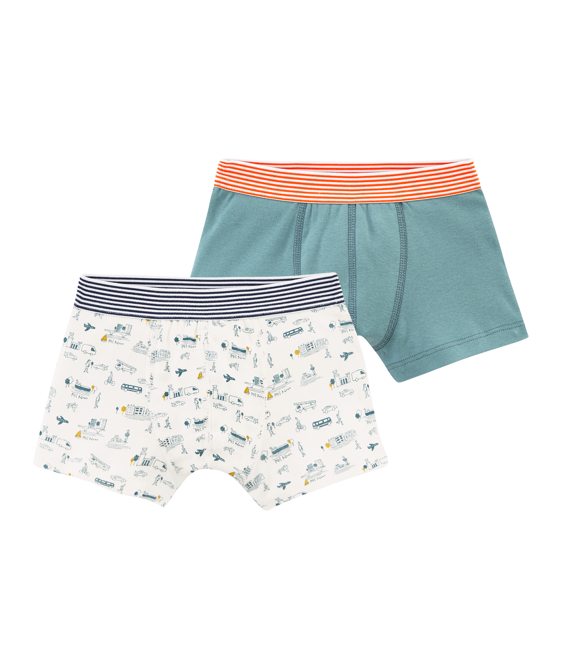 Petit Bateau Baby Shorts Pack of 2