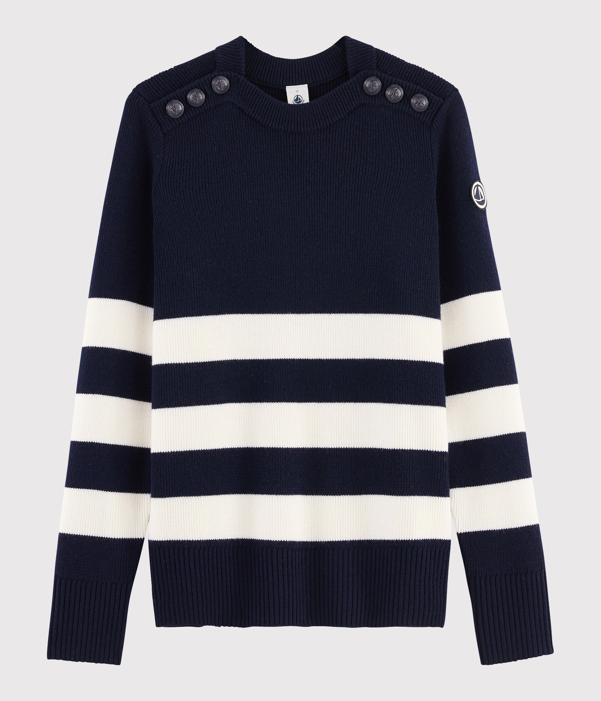 navy wool jumper womens