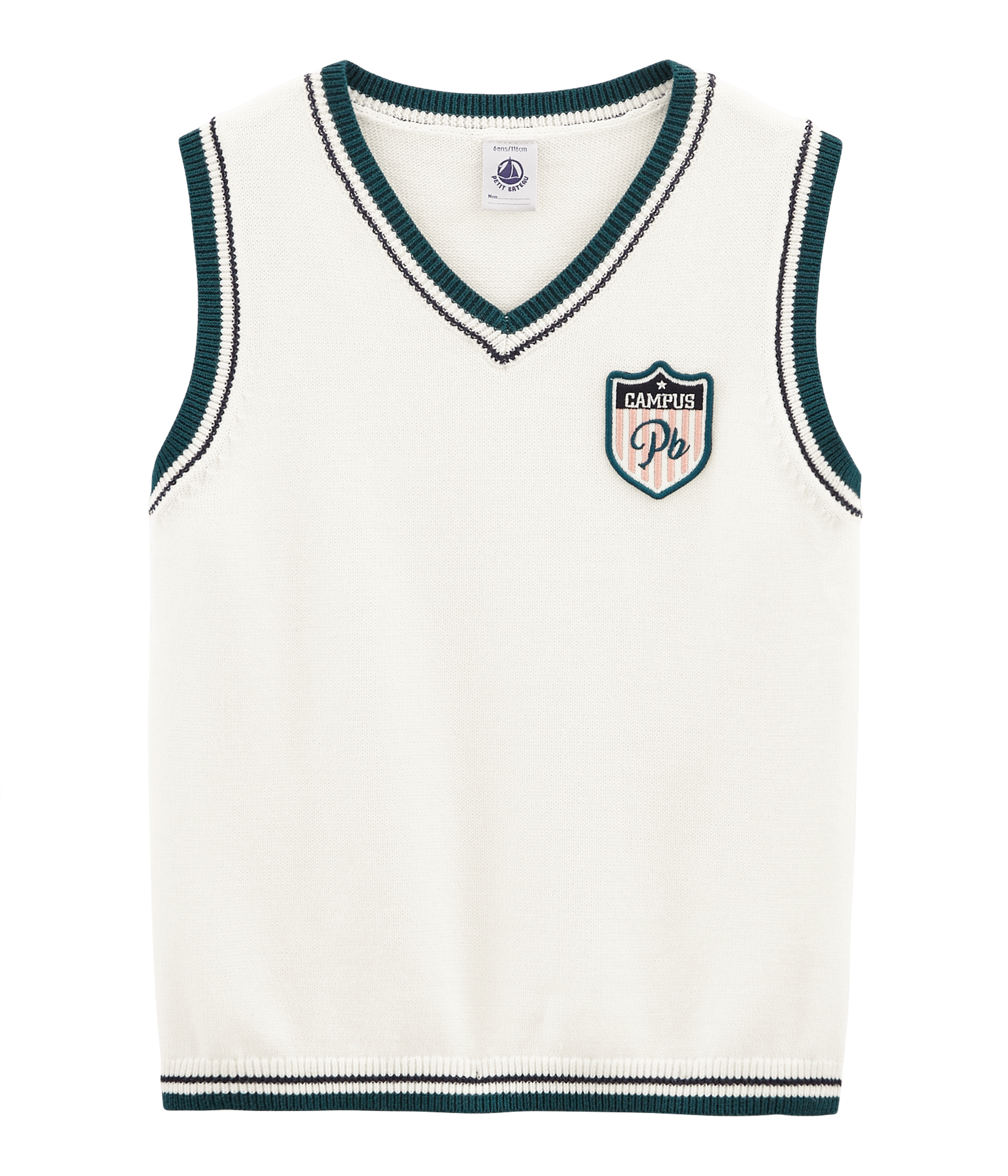 boys sleeveless jumper