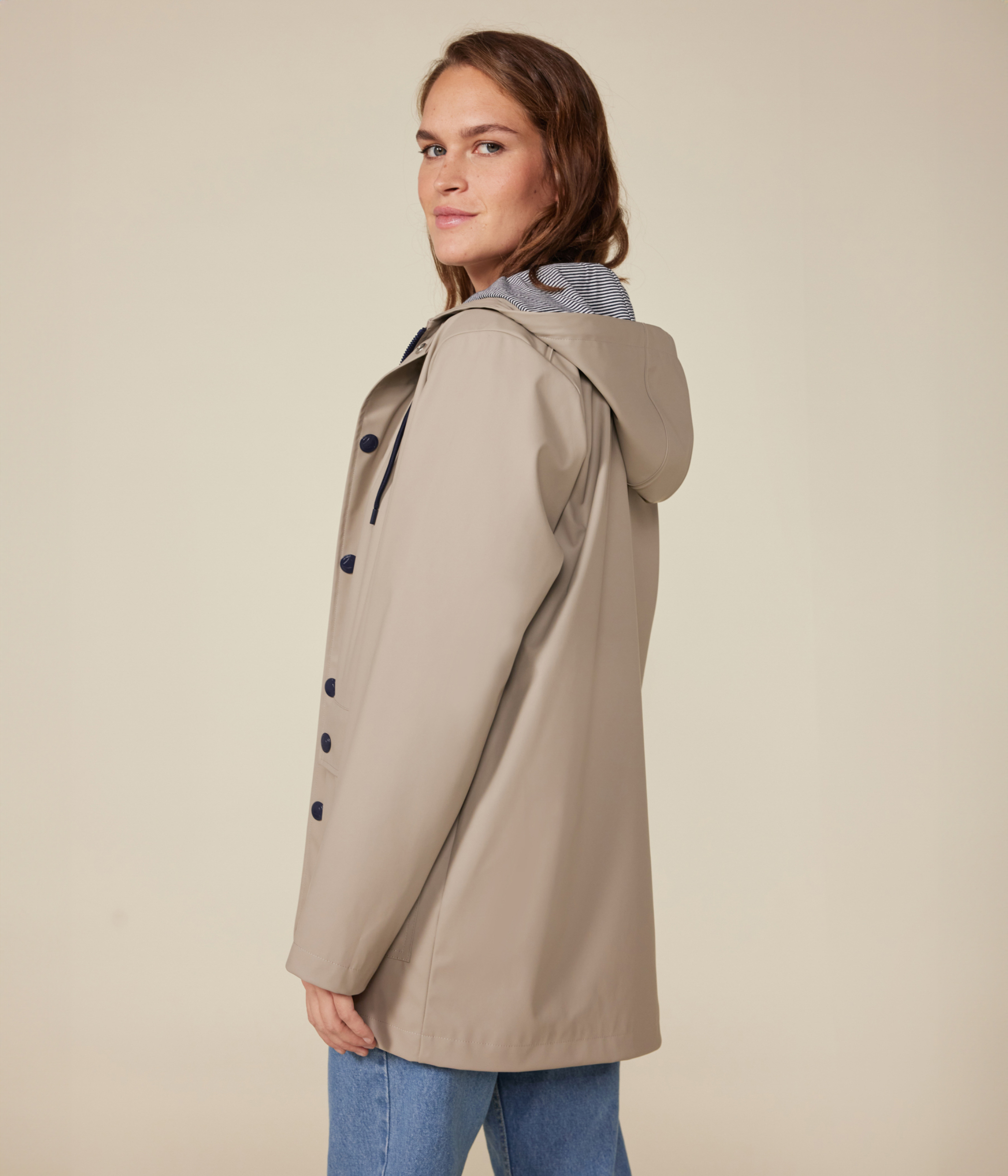 Petit bateau gele regenjas best sale