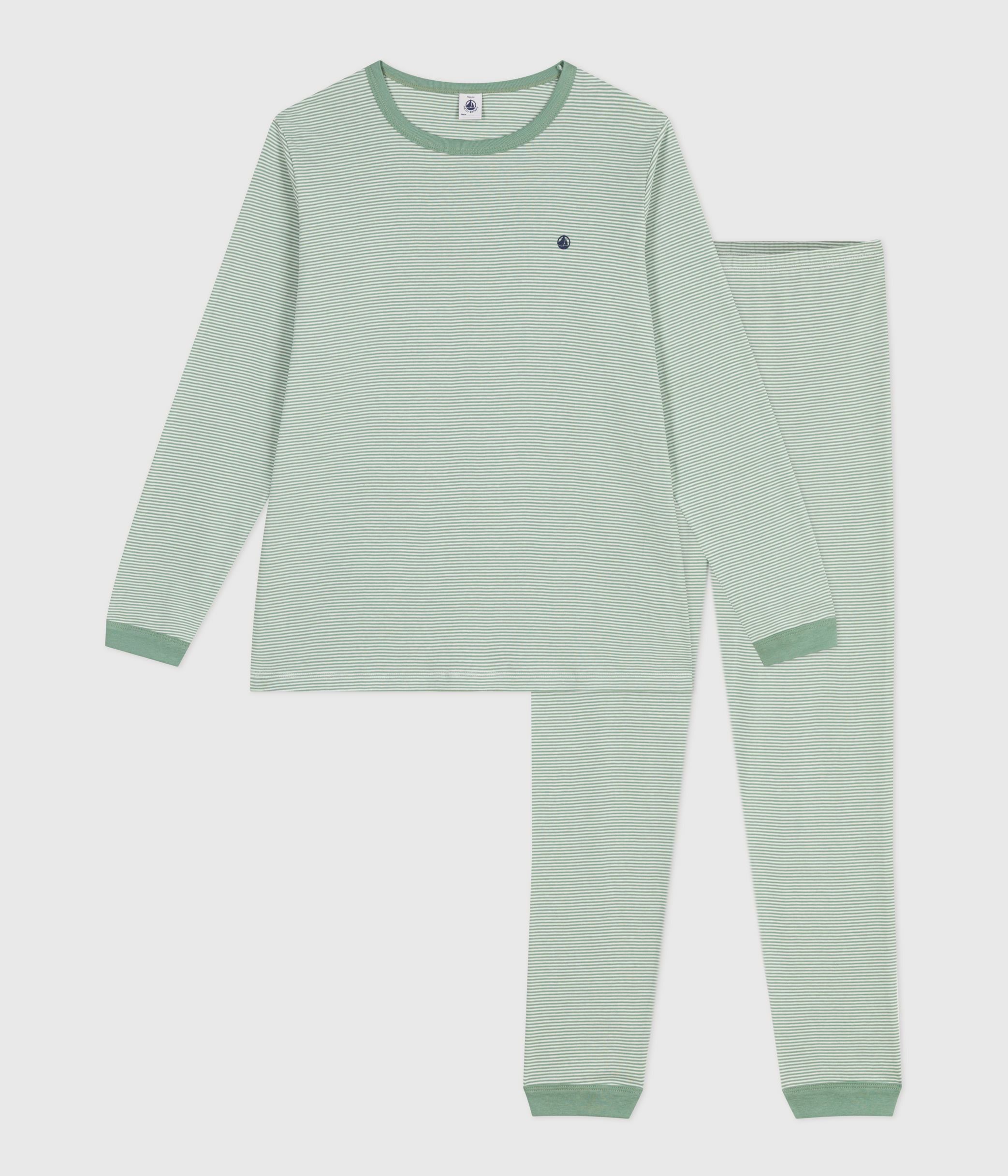 Pyjama Petit Bateau Garçon - Manches Longues 100% Coton