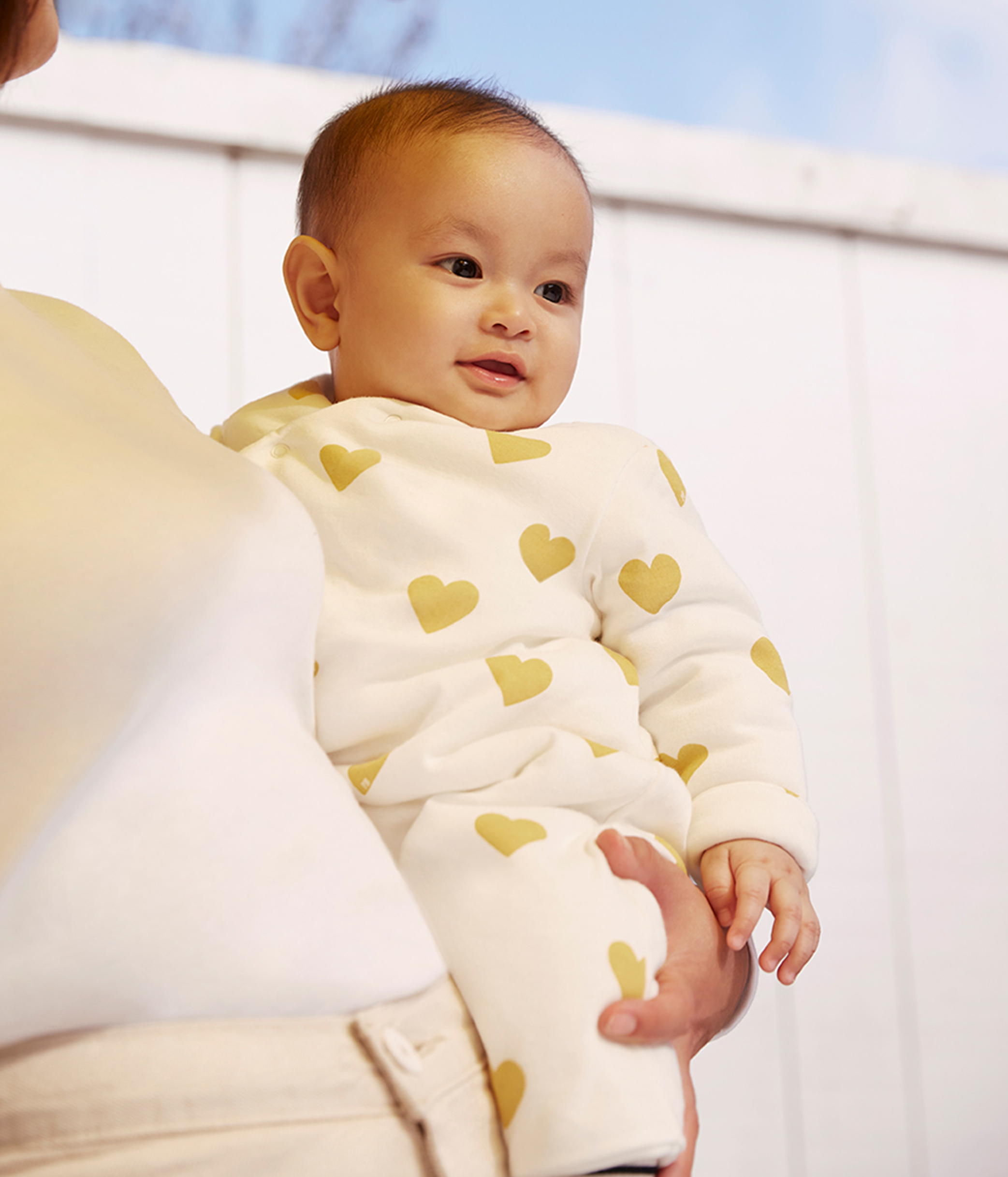 Knit Cotton Jumpsuit - Light beige - Kids | H&M US