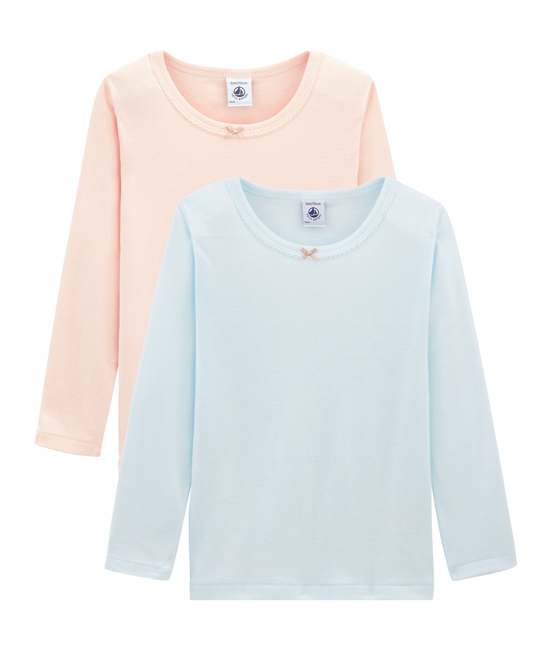 Petit Bateau Girls Long Sleeve Top