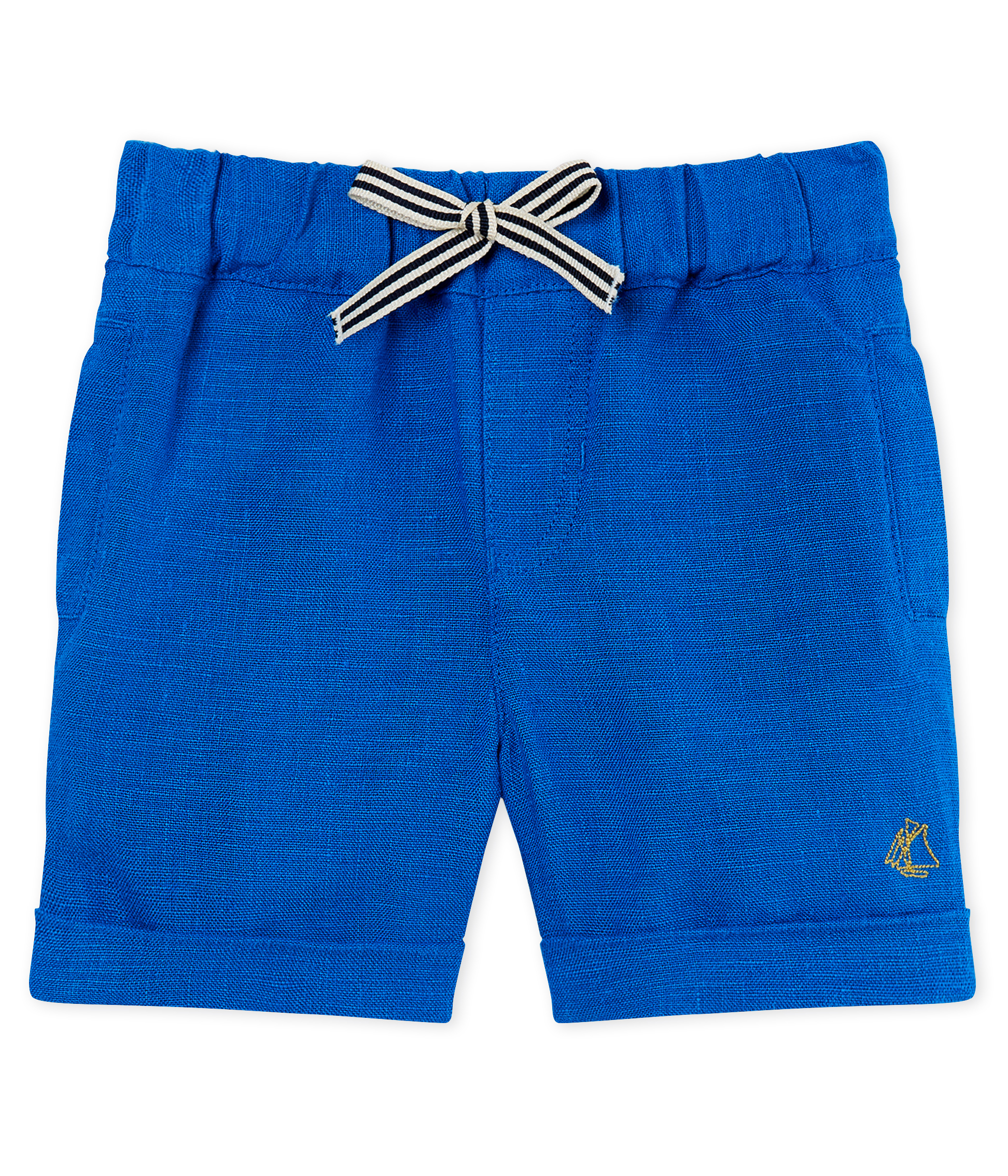 Baby boys' linen shorts