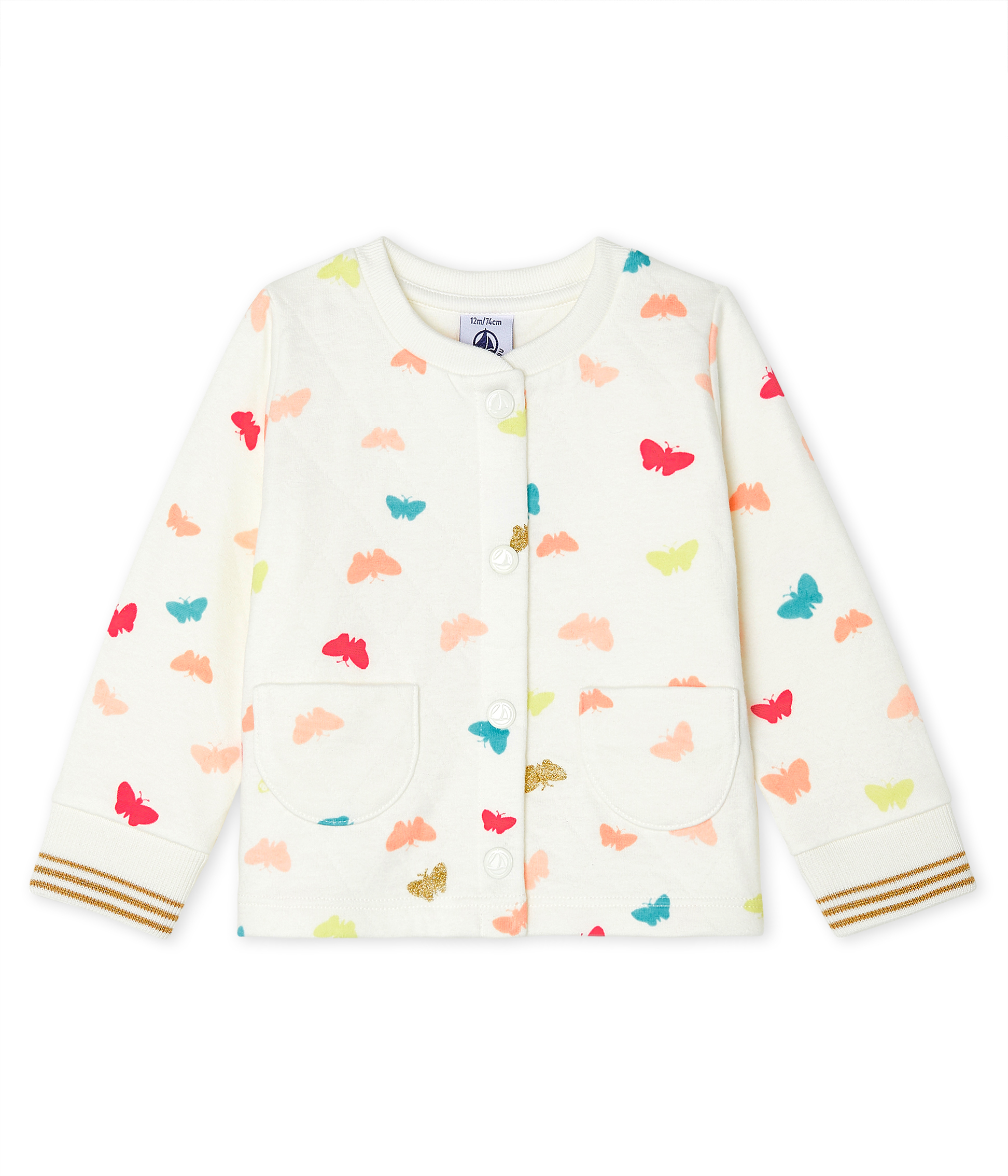 Petit Bateau Baby Girls Cardigan