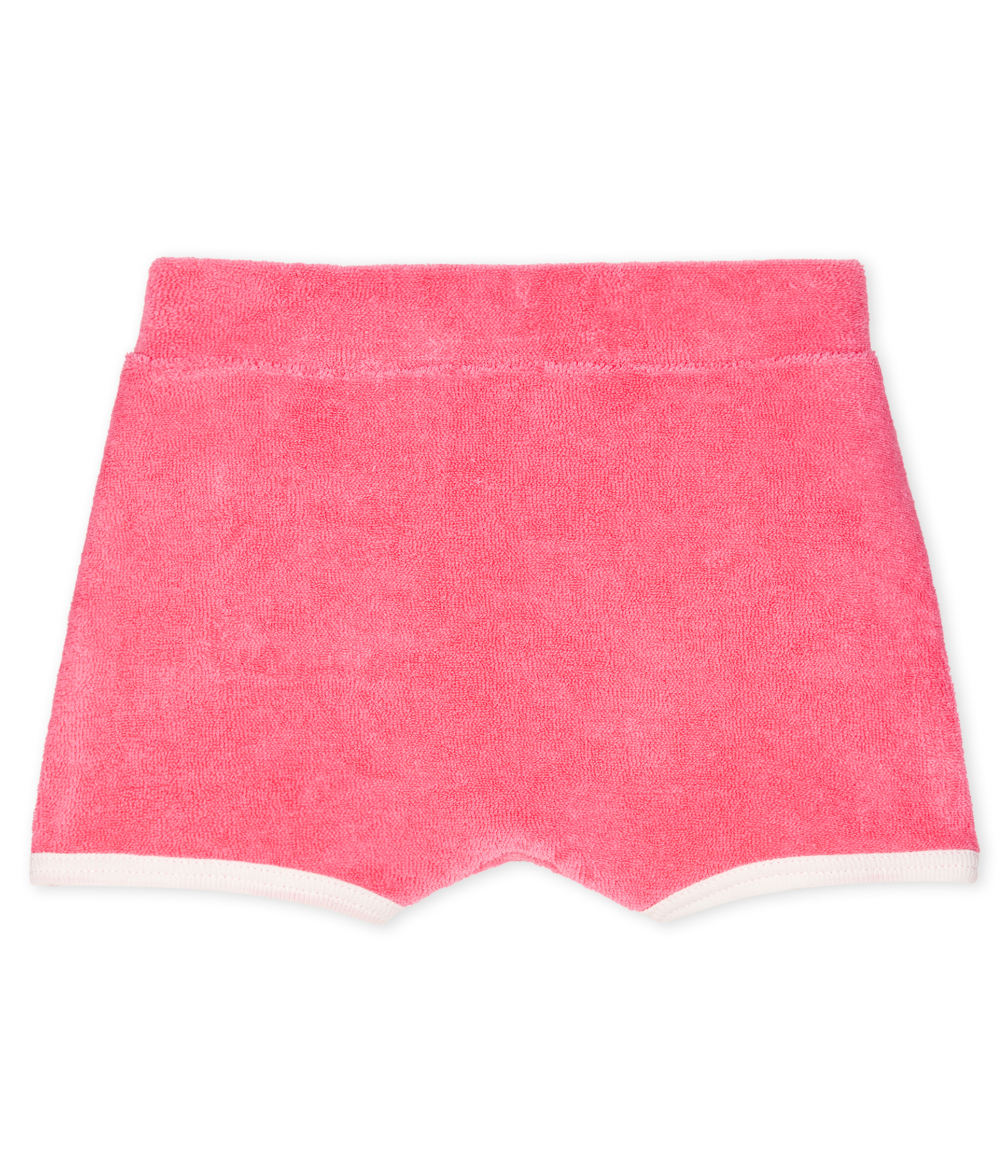 Baby Girls Towelling Shorts Cupcake Marshmallow Petit Bateau