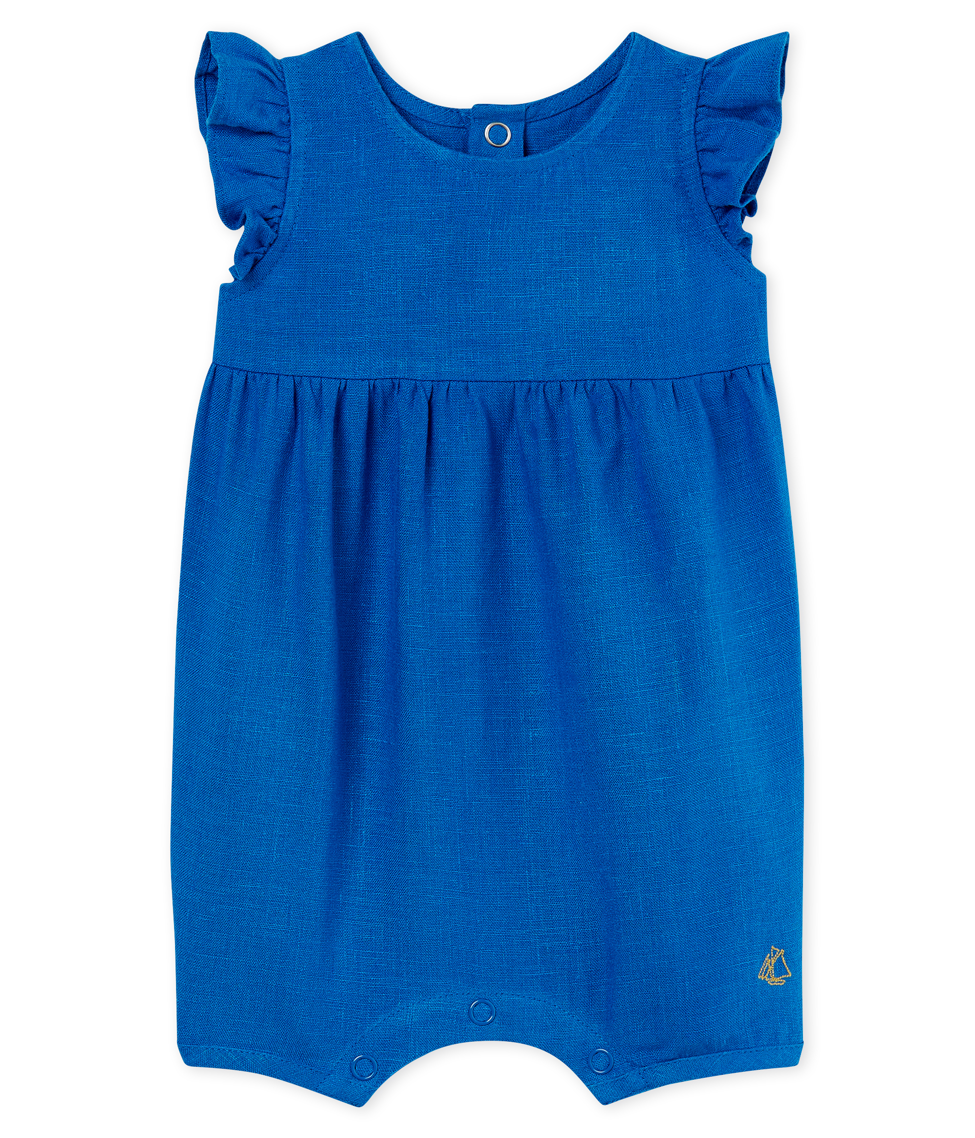 Baby girls' Shortie in 100% linen